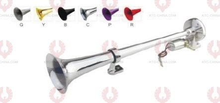 AT10347 Car Horn LENGTH: 450MM VOLTAGE: 12V 24V CURRENT: 15A SOUND LEVEL: 115+-10DB FREQUENCY :530 680HZ