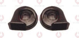 AT10383 Car Horn DIAMETER: ⏀80MM VOLTAGE: 12V 24V CURRENT: 4A SOUND LEVEL: 115+-10DB FREQUENCY: 410+-20 510+-20HZ