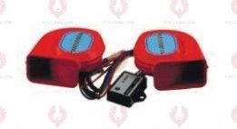AT10394 Car Horn DIAMETER: ⏀80MM VOLTAGE: 12V 24V CURRENT: 4A SOUND LEVEL: 115+-10DB FREQUENCY: 410+-20 510+-20HZ