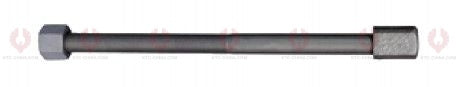 AT4632 C-Bolt C-BOLT OUTSIDE THREAD: M14X1.5 LENGTH UNDER HEAD: 7"=178 THREAD LENGTH: 134 HEAD HEIGHT: 26 HEAD DIAMETER: 22 A F DIMENSION: 22 NUT HEIGHT: 11