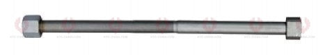 AT4640 C-Bolt C-BOLT OUTSIDE THREAD: M12X1.75 LENGTH UNDER HEAD: 8"=203 THREAD LENGTH: 152 HEAD HEIGHT: 10 HEAD DIAMETER: 17 A F DIMENSION: 19 NUT HEIGHT: 11