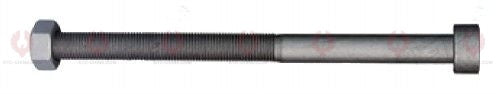 AT4651 C-Bolt C-BOLT OUTSIDE THREAD: M18X1.5 LENGTH UNDER HEAD: 14"=356 THREAD LENGTH: 267 HEAD HEIGHT: 17 HEAD DIAMETER: 28 A F DIMENSION: 27 NUT HEIGHT: 20