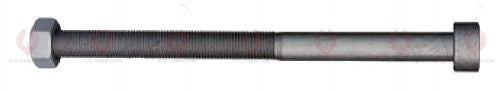 AT4652 C-Bolt C-BOLT OUTSIDE THREAD: M18X1.5 LENGTH UNDER HEAD: 12"=305 THREAD LENGTH: 229 HEAD HEIGHT: 17 HEAD DIAMETER: 28 A F DIMENSION: 27 NUT HEIGHT: 18