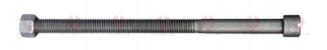 AT4663 C-Bolt C-BOLT OUTSIDE THREAD: 1 2"-20 LENGTH UNDER HEAD: 12"=305 THREAD LENGTH: 229 HEAD HEIGHT: 14 HEAD DIAMETER: 20 A F DIMENSION: 19 NUT HEIGHT: 13