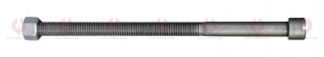 AT4664 C-Bolt C-BOLT OUTSIDE THREAD: 1 2"-20 LENGTH UNDER HEAD: 11"=279 THREAD LENGTH: 209 HEAD HEIGHT: 14 HEAD DIAMETER: 20 A F DIMENSION: 19 NUT HEIGHT: 13