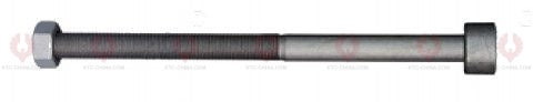 AT4682 C-Bolt C-BOLT OUTSIDE THREAD: M14X1.5 LENGTH UNDER HEAD: 11"=279 THREAD LENGTH: 209 HEAD HEIGHT: 12 HEAD DIAMETER: 24 A F DIMENSION: 22 NUT HEIGHT: 11