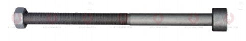 AT4683 C-Bolt C-BOLT OUTSIDE THREAD: M14X1.5 LENGTH UNDER HEAD: 10"=254 THREAD LENGTH: 190 HEAD HEIGHT: 12 HEAD DIAMETER: 24 A F DIMENSION: 22 NUT HEIGHT: 11