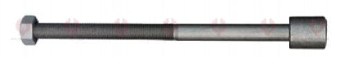 AT4693 C-Bolt C-BOLT OUTSIDE THREAD: M14X1.5 LENGTH UNDER HEAD: 10"=254 THREAD LENGTH: 190 HEAD HEIGHT: 20 HEAD DIAMETER: 24 A F DIMENSION: 22 NUT HEIGHT: 11