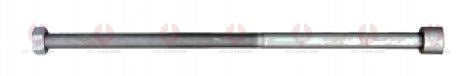 AT4711 C-Bolt C-BOLT OUTSIDE THREAD: M10X1.5 LENGTH UNDER HEAD: 5"=127 THREAD LENGTH: 95 HEAD HEIGHT: 16 HEAD DIAMETER: 14 A F DIMENSION: 16 NUT HEIGHT: 8