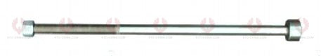 AT4718 C-Bolt C-BOLT OUTSIDE THREAD: 1 2"-20 LENGTH UNDER HEAD: 11"=279 THREAD LENGTH: 209 HEAD HEIGHT: 11 HEAD DIAMETER: 19 A F DIMENSION: 19 NUT HEIGHT: 17
