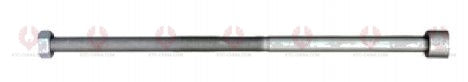 AT4725 C-Bolt C-BOLT OUTSIDE THREAD: M10X1.0 LENGTH UNDER HEAD: 7"=178 THREAD LENGTH: 134 HEAD HEIGHT: 16 HEAD DIAMETER: 14 A F DIMENSION: 16 NUT HEIGHT: 8