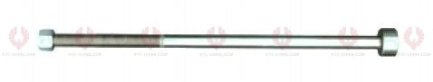 AT4734 C-Bolt C-BOLT OUTSIDE THREAD: 1 2"-20 LENGTH UNDER HEAD: 7"=178 THREAD LENGTH: 134 HEAD HEIGHT: 11 HEAD DIAMETER: 19 A F DIMENSION: 19 NUT HEIGHT: 17
