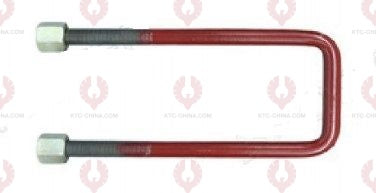 AT4780 U-Bolt MITSUBISHI NISSAN OUTSIDE THREAD: M20 INTERNAL WIDTH: 92 VIRTUAL LENGTH: 7"=178 THREAD LENGTH: 100 A F DIMENSION: 30 NUT HEIGHT: 30