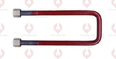AT4786 U-Bolt MITSUBISHI OUTSIDE THREAD: M20 INTERNAL WIDTH: 82 VIRTUAL LENGTH: 9"=229 THREAD LENGTH: 70 A F DIMENSION: 30 NUT HEIGHT: 32