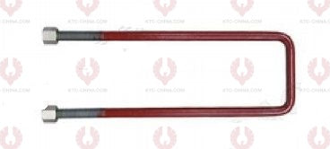 AT4789 U-Bolt MITSUBISHI OUTSIDE THREAD: M16 INTERNAL WIDTH: 74 VIRTUAL LENGTH: 18"=457 THREAD LENGTH: 80 A F DIMENSION: 24 NUT HEIGHT: 21
