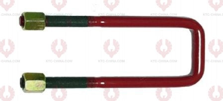 AT4797 U-Bolt EMPTY OUTSIDE THREAD: M22 INTERNAL WIDTH: 92 VIRTUAL LENGTH: 18"=457 THREAD LENGTH: 80 A F DIMENSION: 30 NUT HEIGHT: 32