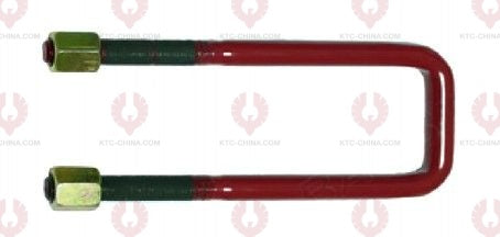 AT4803 U-Bolt EMPTY OUTSIDE THREAD: M22 INTERNAL WIDTH: 82 VIRTUAL LENGTH: 9"=229 THREAD LENGTH: 80 A F DIMENSION: 30 NUT HEIGHT: 32