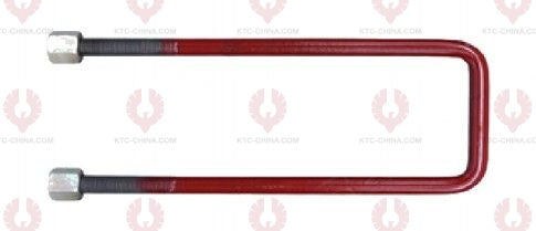 AT4806 U-Bolt VOLVO OUTSIDE THREAD: M20 INTERNAL WIDTH: 102 VIRTUAL LENGTH: 22"=559 THREAD LENGTH: 80 A F DIMENSION: 30 NUT HEIGHT: 32