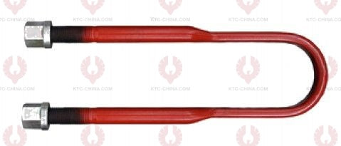 AT4834 U-Bolt MITSUBISHI NISSAN ISUZU HINO OUTSIDE THREAD: M27 INTERNAL WIDTH: 92 VIRTUAL LENGTH: 16"=406 THREAD LENGTH: 100 A F DIMENSION: 36 NUT HEIGHT: 40