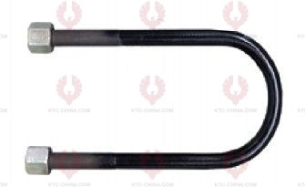 AT4853 U-Bolt ROR OUTSIDE THREAD: M22 INTERNAL WIDTH: 127 VIRTUAL LENGTH: 15"=381 THREAD LENGTH: 85 A F DIMENSION: 32 NUT HEIGHT: 32