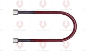 AT4874 U-Bolt KIA OUTSIDE THREAD: M12 INTERNAL WIDTH: 76 VIRTUAL LENGTH: 9"=229 THREAD LENGTH: 70 A F DIMENSION: 19 NUT HEIGHT: 11