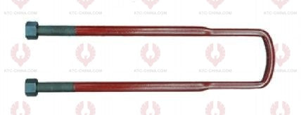 AT4893 U-Bolt MAN OUTSIDE THREAD: M18 INTERNAL WIDTH: 92 VIRTUAL LENGTH: 17"=432 THREAD LENGTH: 85 A F DIMENSION: 27 NUT HEIGHT: 24