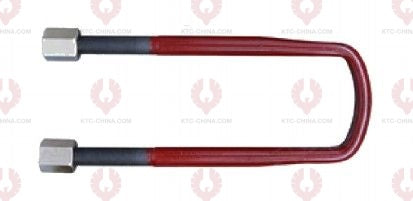AT4904 U-Bolt MERCEDES BENZ OUTSIDE THREAD: M24 INTERNAL WIDTH: 102 VIRTUAL LENGTH: 14"=356 THREAD LENGTH: 75 A F DIMENSION: 36 NUT HEIGHT: 36