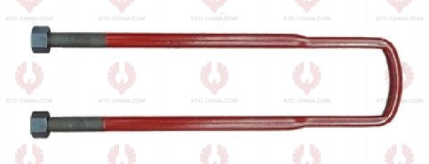AT4930 U-Bolt MERCEDES BENZ OUTSIDE THREAD: M24 INTERNAL WIDTH: 92 VIRTUAL LENGTH: 19"=483 THREAD LENGTH: 100 A F DIMENSION: 36 NUT HEIGHT: 36