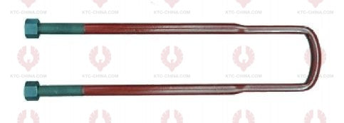 AT4939 U-Bolt MERCEDES BENZ OUTSIDE THREAD: M24 INTERNAL WIDTH: 102 VIRTUAL LENGTH: 22"=559 THREAD LENGTH: 100 A F DIMENSION: 36 NUT HEIGHT: 25