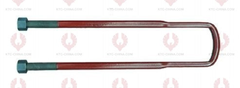 AT4943 U-Bolt MERCEDES BENZ OUTSIDE THREAD: M24 INTERNAL WIDTH: 102 VIRTUAL LENGTH: 18"=457 THREAD LENGTH: 100 A F DIMENSION: 36 NUT HEIGHT: 25
