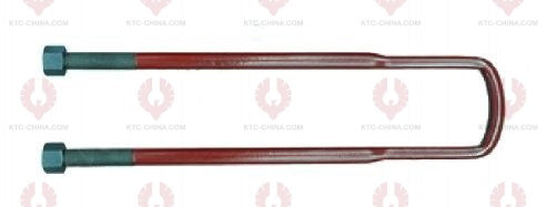 AT4944 U-Bolt MERCEDES BENZ OUTSIDE THREAD: M24 INTERNAL WIDTH: 102 VIRTUAL LENGTH: 17"=432 THREAD LENGTH: 100 A F DIMENSION: 36 NUT HEIGHT: 25