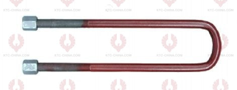AT4963 U-Bolt MAN OUTSIDE THREAD: M24 INTERNAL WIDTH: 102 VIRTUAL LENGTH: 15"=381 THREAD LENGTH: 100 A F DIMENSION: 36 NUT HEIGHT: 40