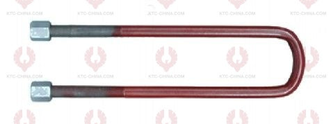 AT4964 U-Bolt MAN OUTSIDE THREAD: M24 INTERNAL WIDTH: 102 VIRTUAL LENGTH: 14"=356 THREAD LENGTH: 100 A F DIMENSION: 36 NUT HEIGHT: 40