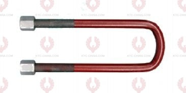 AT4989 U-Bolt SCANIA OUTSIDE THREAD: M20 INTERNAL WIDTH: 92 VIRTUAL LENGTH: 13"=330 THREAD LENGTH: 70 A F DIMENSION: 30 NUT HEIGHT: 25