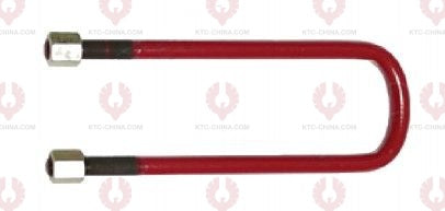 AT5000 U-Bolt MERCEDES BENZ OUTSIDE THREAD: M18 INTERNAL WIDTH: 72 VIRTUAL LENGTH: 10"=254 THREAD LENGTH: 80 A F DIMENSION: 27 NUT HEIGHT: 24