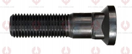 AT5020 Plow Bolt PLOW BOLTS OUTSIDE THREAD: 1 1 4"-7 LENGTH UNDER HEAD: 90 THREAD LENGTH: 50 KNURLING DIAMETER: 30 HEAD HEIGHT: 32 HEAD DIAMETER: 53 A F DIMENSION: EMPTY NUT HEIGHT: EMPTY