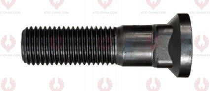 AT5021 Plow Bolt PLOW BOLTS OUTSIDE THREAD: 1 1 4"-7 LENGTH UNDER HEAD: 85 THREAD LENGTH: 45 KNURLING DIAMETER: 30 HEAD HEIGHT: 32 HEAD DIAMETER: 53 A F DIMENSION: EMPTY NUT HEIGHT: EMPTY