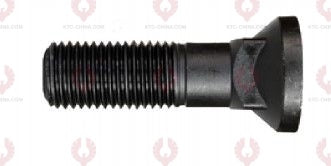 AT5024 Plow Bolt PLOW BOLTS OUTSIDE THREAD: 1"-8 LENGTH UNDER HEAD: 100 THREAD LENGTH: 55 KNURLING DIAMETER: 25.4 HEAD HEIGHT: 25.4 HEAD DIAMETER: 40 A F DIMENSION: EMPTY NUT HEIGHT: EMPTY