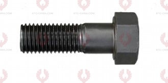AT5075 Segment Bolt SEGMENT BOLTS OUTSIDE THREAD: 7 8"-9 LENGTH UNDER HEAD: 80 THREAD LENGTH: 30 KNURLING DIAMETER: 22.2 HEAD HEIGHT: 16 HEAD DIAMETER: 33 A F DIMENSION: EMPTY NUT HEIGHT: EMPTY
