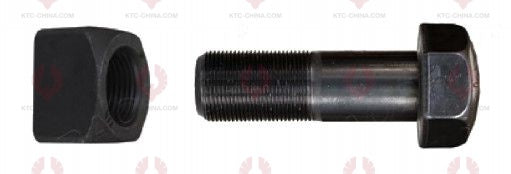 AT5098 Track Bolt TRACK BOLTS OUTSIDE THREAD: M27X1.5 LENGTH UNDER HEAD: 90 THREAD LENGTH: 55 KNURLING DIAMETER: 27 HEAD HEIGHT: 25 HEAD DIAMETER: 41 A F DIMENSION: 41 NUT HEIGHT: 27