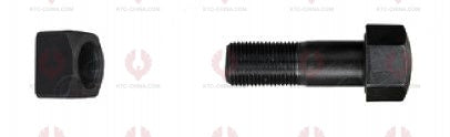 AT5127 Track Bolt TRACK BOLTS OUTSIDE THREAD: M16X1.5 LENGTH UNDER HEAD: 58 THREAD LENGTH: 30 KNURLING DIAMETER: 16 HEAD HEIGHT: 16 HEAD DIAMETER: 24 A F DIMENSION: 24 NUT HEIGHT: 16