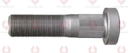 AT5158 Bolt DFM VIOLET FRONT-KNUR I OUTSIDE THREAD: M22X1.5 LENGTH UNDER HEAD: 86 THREAD LENGTH: 50 KNURLING DIAMETER: 22.5 HEAD HEIGHT: 11 HEAD DIAMETER: 36 A F DIMENSION: EMPTY NUT HEIGHT: EMPTY