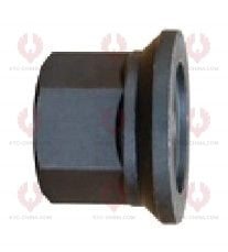 AT5191 Bolt SINO TRUCK SAIC-IVECO HONGYAN REAR-KNUR I OUTSIDE THREAD: M22X1.5 LENGTH UNDER HEAD: 110 THREAD LENGTH: 45 KNURLING DIAMETER: 22.3 HEAD HEIGHT: 12 HEAD DIAMETER: 36 A F DIMENSION: 32 NUT HEIGHT: 32
