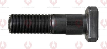 AT5194 Bolt SINO TRUCK SAIC-IVECO HONGYAN FRONT-KNUR I OUTSIDE THREAD: M22X1.5 LENGTH UNDER HEAD: 85 THREAD LENGTH: 45 KNURLING DIAMETER: 22.3 HEAD HEIGHT: 12 HEAD DIAMETER: 36 A F DIMENSION: EMPTY NUT HEIGHT: EMPTY
