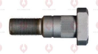 AT5218 Bolt KIA 2.5T FRONT OUTSIDE THREAD: M18X1.5 OUTSIDE THREAD: 67 LENGTH: 38 KNURLING DIAMETER: 21 A F DIAMETER: EMPTY NUT HEIGHT: EMPTY A F DIAMETER: EMPTY NUT HEIGHT: EMPTY