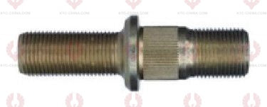 AT5274 Bolt ISUZU-FRONT OUTSIDE THREAD: M18X1.5 OUTSIDE THREAD: M20X1.5 LENGTH: 87 KNURLING DIAMETER: 21.3 A F DIAMETER: EMPTY NUT HEIGHT: EMPTY A F DIAMETER: EMPTY NUT HEIGHT: EMPTY
