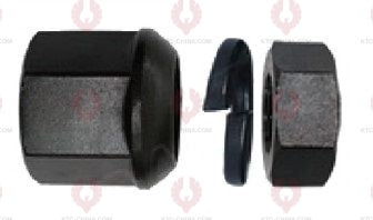 AT5311 Bolt HINO NISSAN REAR OUTSIDE THREAD: M30X2.0 OUTSIDE THREAD: M22X1.5 LENGTH: 135 KNURLING DIAMETER: 22 A F DIAMETER: 41 NUT HEIGHT: 44 A F DIAMETER: 36 NUT HEIGHT: 18