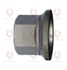 AT5461 Bolt MAN OUTSIDE THREAD: M22X1.5 LENGTH UNDER HEAD: 81 THREAD LENGTH: 55 KNURLING DIAMETER: 22 HEAD HEIGHT: 10 HEAD DIAMETER: 35 A F DIMENSION: 32 NUT HEIGHT: 27 81.45501.0076