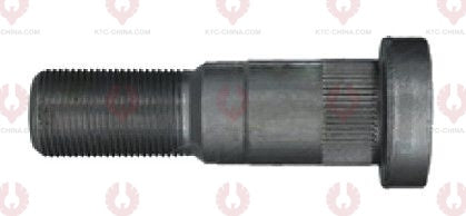 AT5476 Bolt TRAILOR FRUEHAUF OUTSIDE THREAD: M22X1.5 LENGTH UNDER HEAD: 82 THREAD LENGTH: 34 KNURLING DIAMETER: 25.7 HEAD HEIGHT: 10 HEAD DIAMETER: 36 A F DIMENSION: EMPTY NUT HEIGHT: EMPTY 21416
