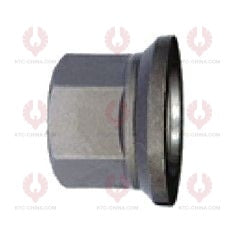 AT5485 Bolt EMPTY OUTSIDE THREAD: M22X1.5 LENGTH UNDER HEAD: 92 THREAD LENGTH: 50 KNURLING DIAMETER: 23.3 HEAD HEIGHT: 10 HEAD DIAMETER: 32 A F DIMENSION: 32 NUT HEIGHT: 32